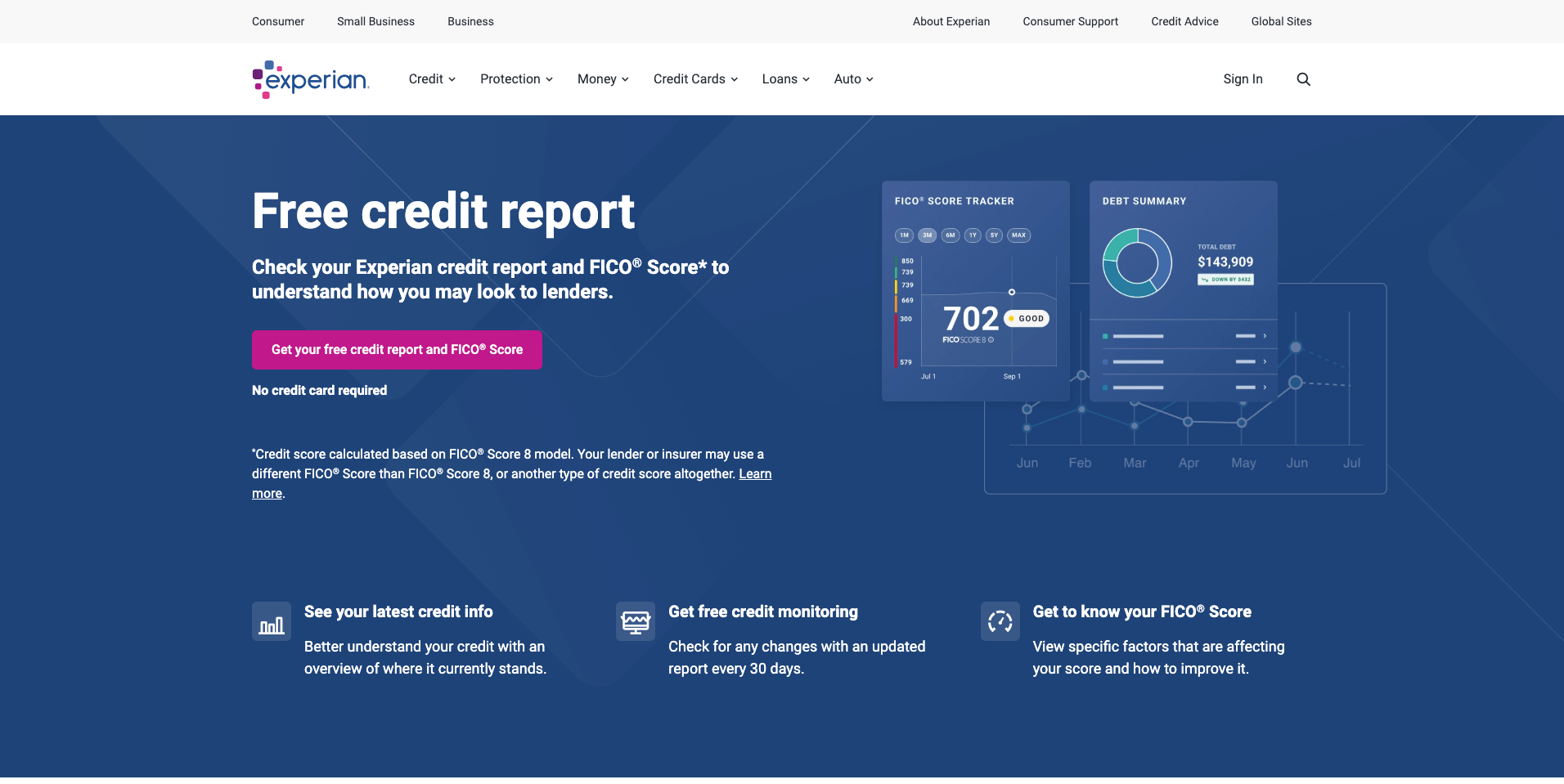 hero image - experian